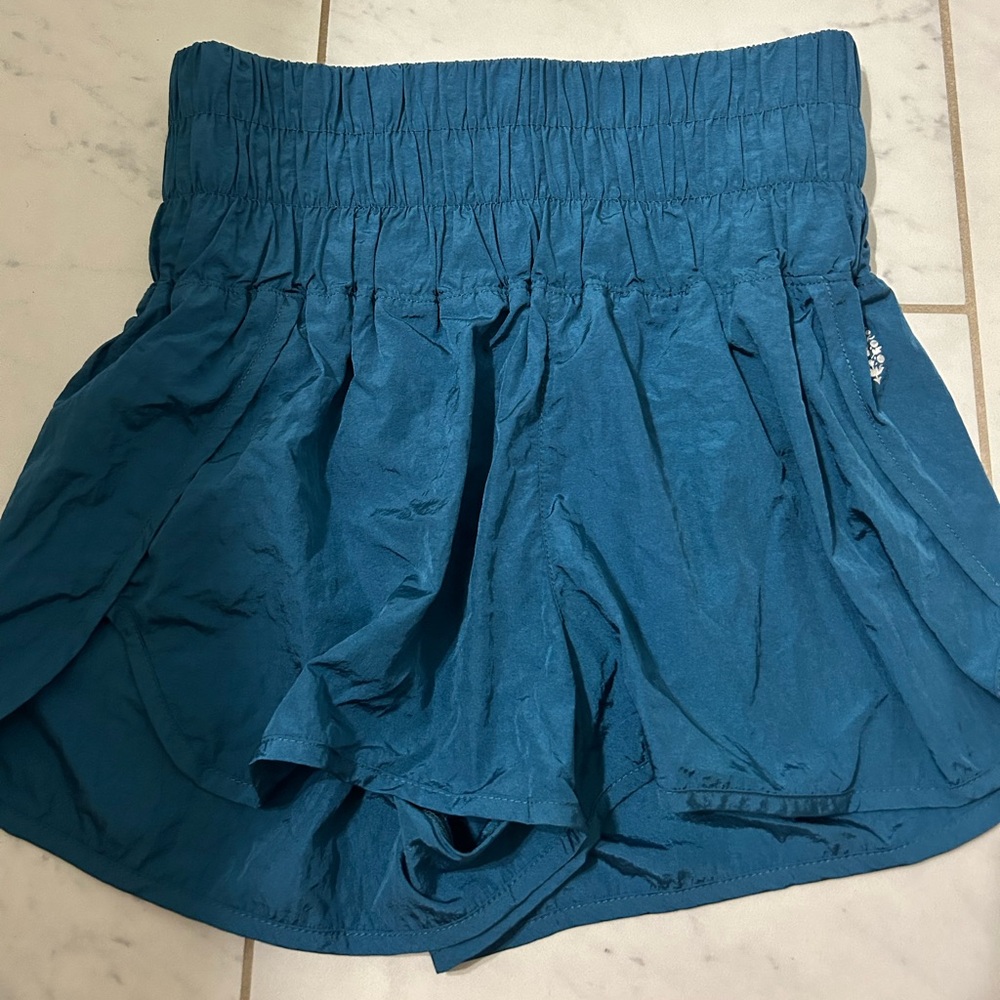 Teal Women's Free People Shorts